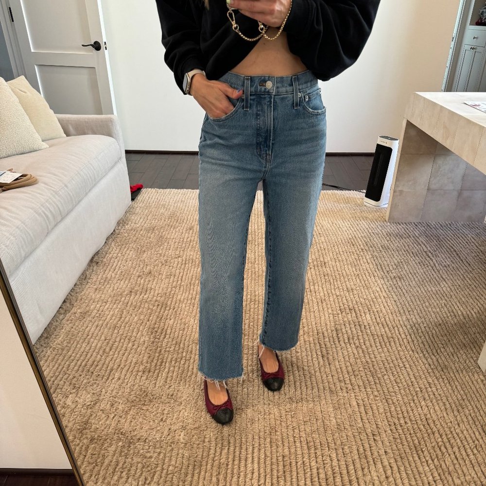 Madewell, wide-leg jeans, Size 26